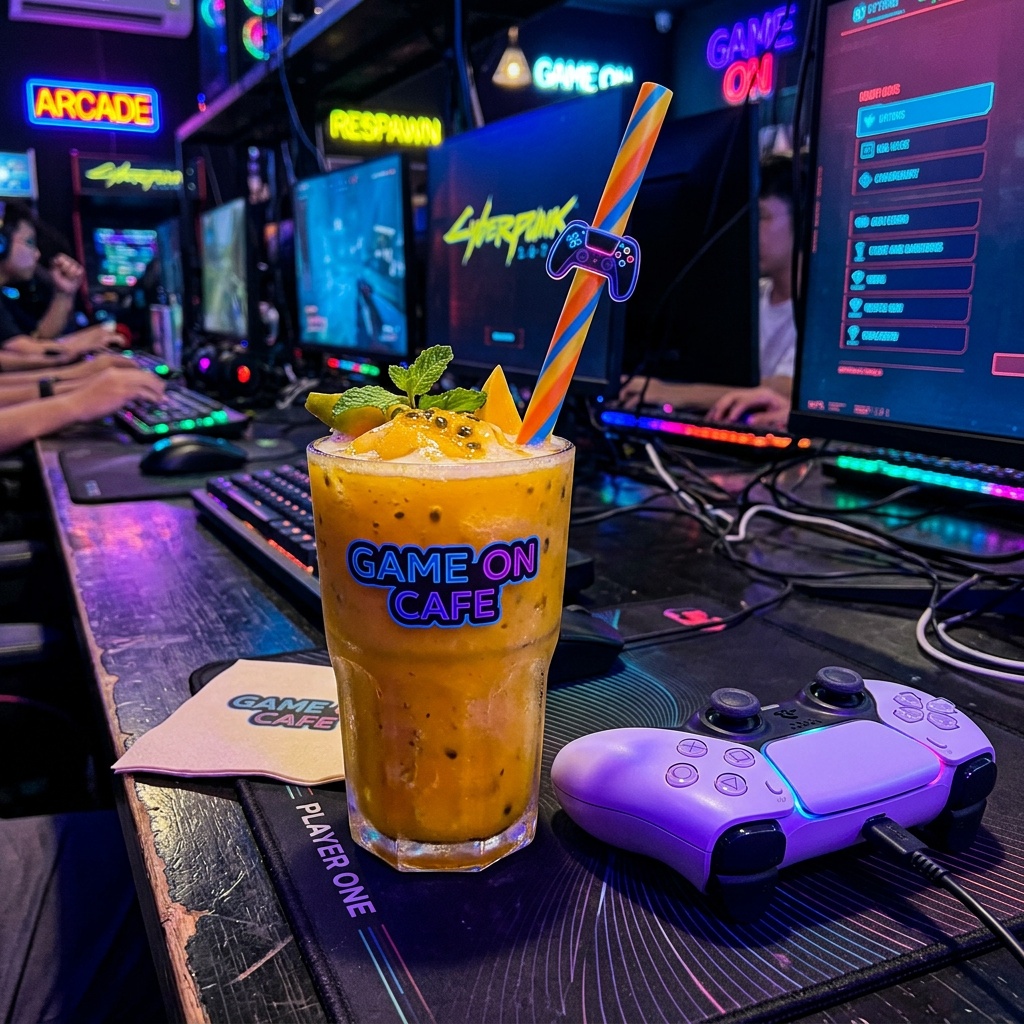 Batido tropical gaming cafe Venezuela