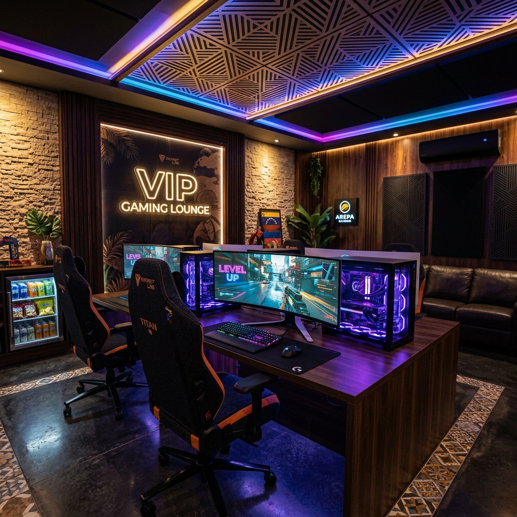 Sala VIP gaming premium Venezuela